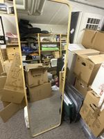 Standspiegel Holzrahmen (ikea) hellbraun gebrauchter Zustand