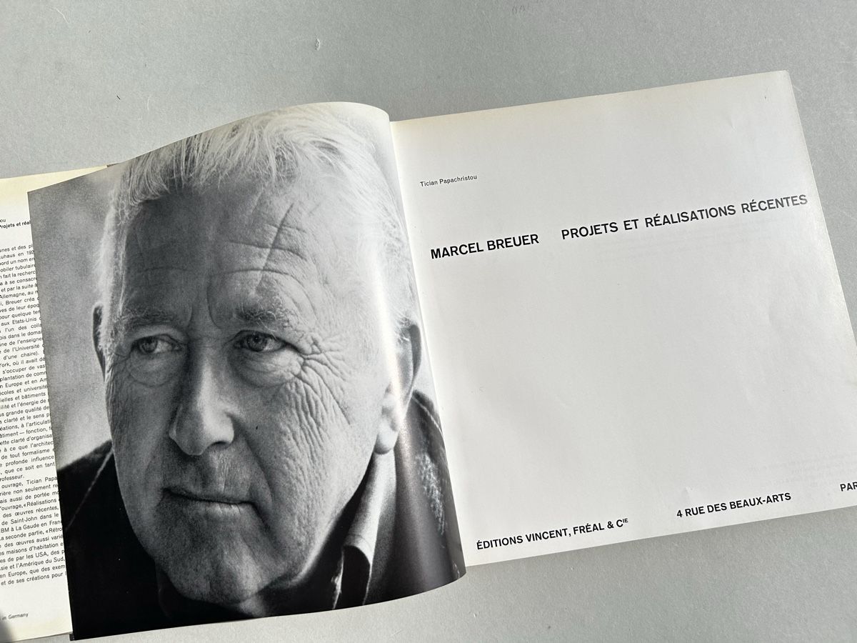 Libri: Marcel Breuer Projects Book, rare 1970 edition, Bauhaus – Usato da Zürich venduto da Coffeetable88 3
