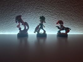 Splatoon Amiibo Figuren Set, sehr guter Zustand!