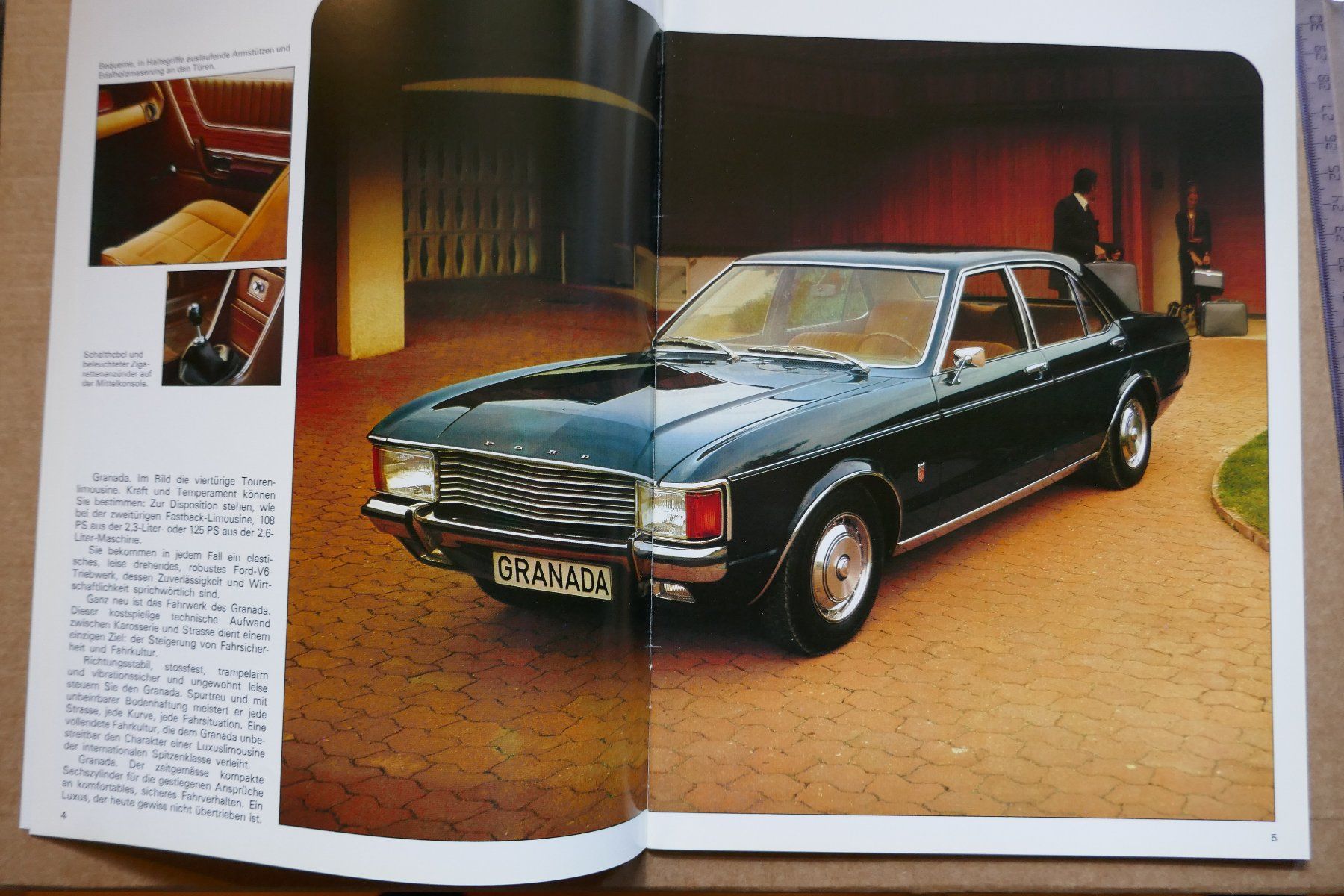 Ford Dokumente: FORD Granada   Originalprospekt – Gebraucht aus Madiswil von ML911 2