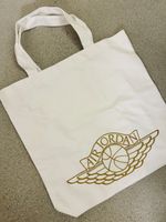 Selten! Weisse Stofftasche mit Air Jordan LOGO (Nike). NEU.