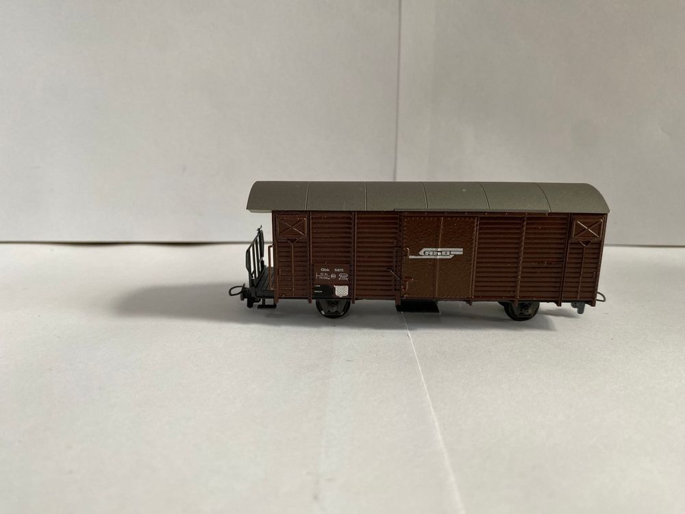 Bemo Modelleisenbahnen: PR-MODELLBAU  RhB Gbk-v 5611 – Neu (gemäss Beschreibung) aus Wettingen von Mobacram 2