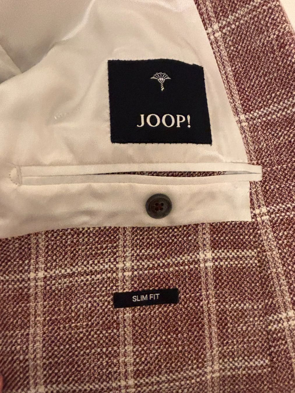 Joop Jacken: Joop Veston rot/weiss – Gebraucht aus Basel von Easybought 1