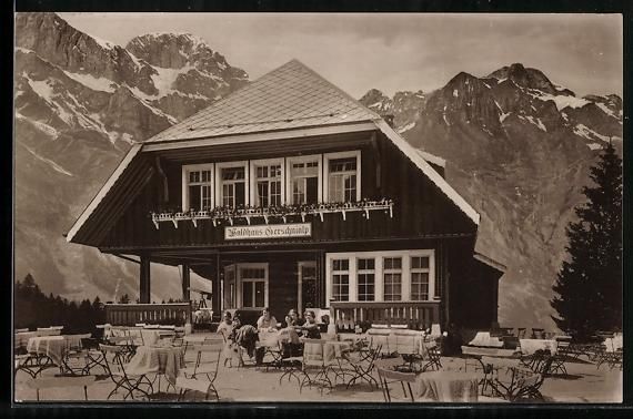 Ansichtskarten: Engelberg, Gasthaus Waldhaus Geschnialp  – Gebraucht aus Berlin von bartko-reher