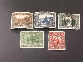Bosnien kl. Lot teils Prüfstempel   gest. und *   (3425)