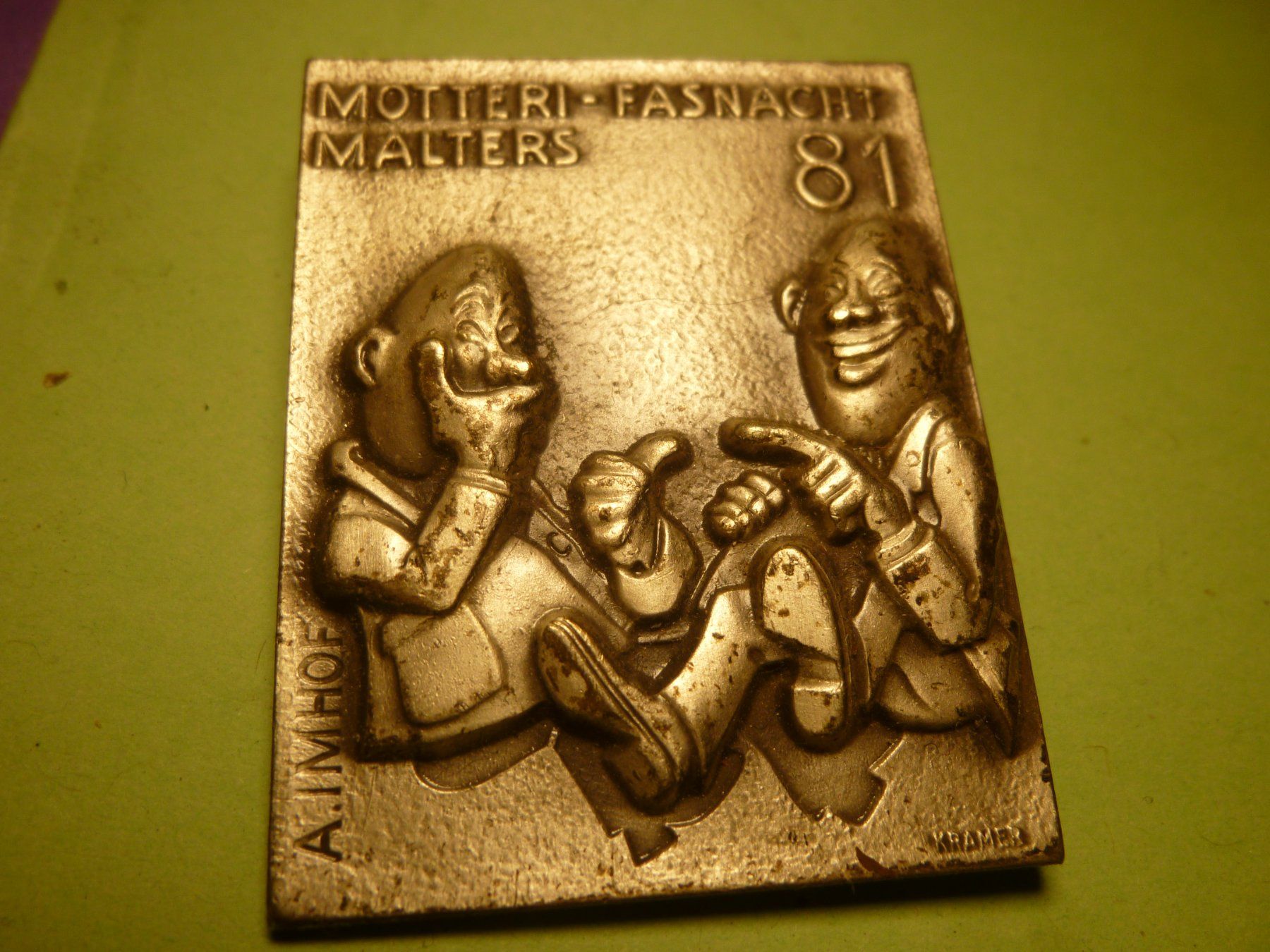 Plaketten & Abzeichen: MALTERS 1981 SILBER – Gebraucht aus Ried (Muotathal) von Mandarin02