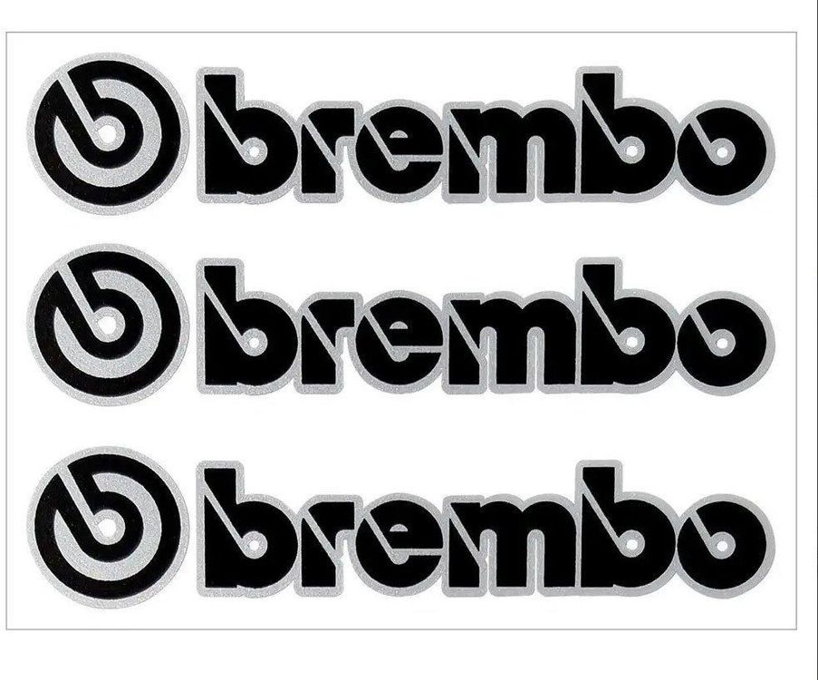 Brembo Aufkleber Sticker 3teilig (Art. 6315)