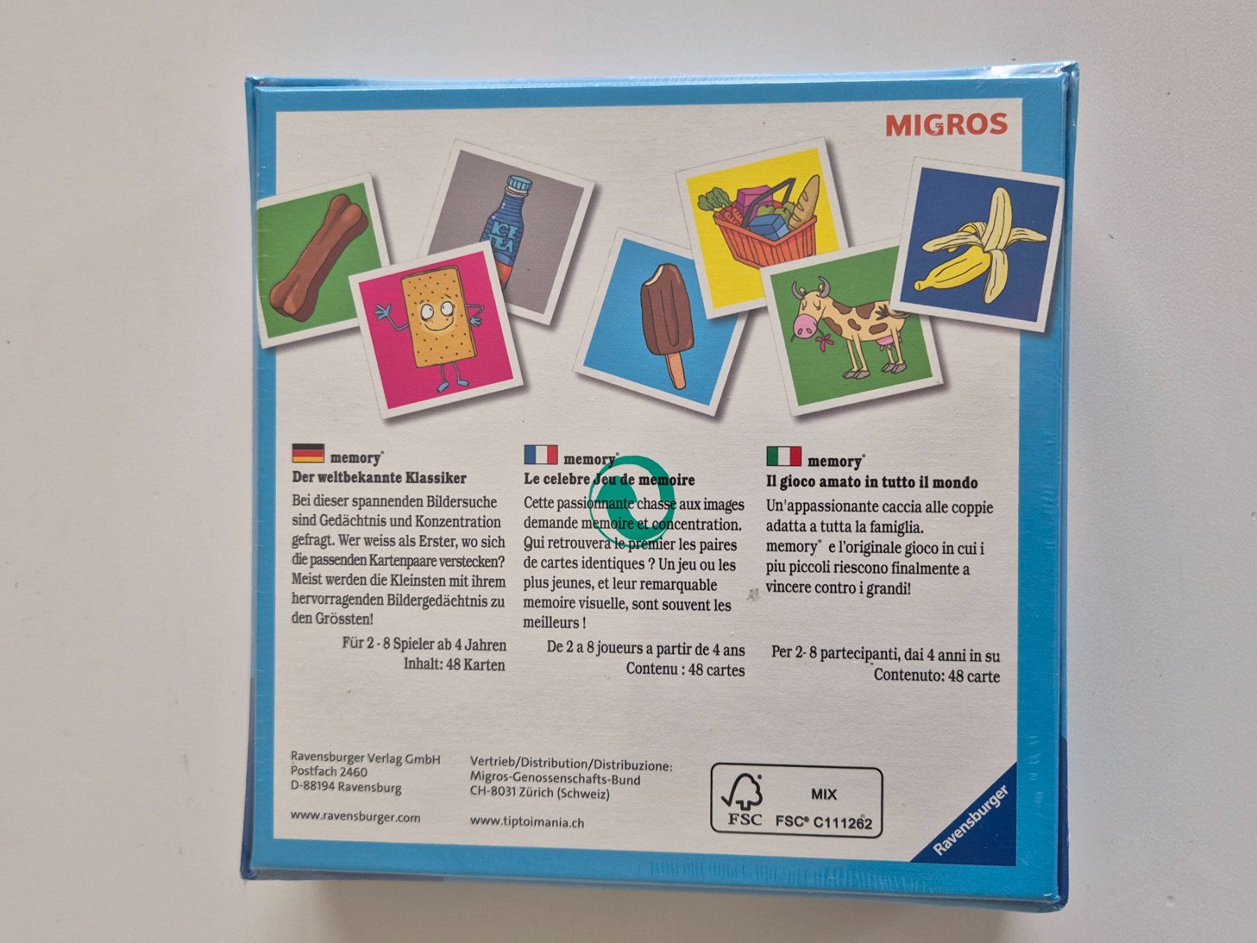 Migros Jeux: Migros Memory – Neuf avec emballage d'origine à Aarburg par NDK 1