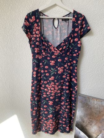 King Louie Kleid mit Kirschen, Grösse M, 🍒