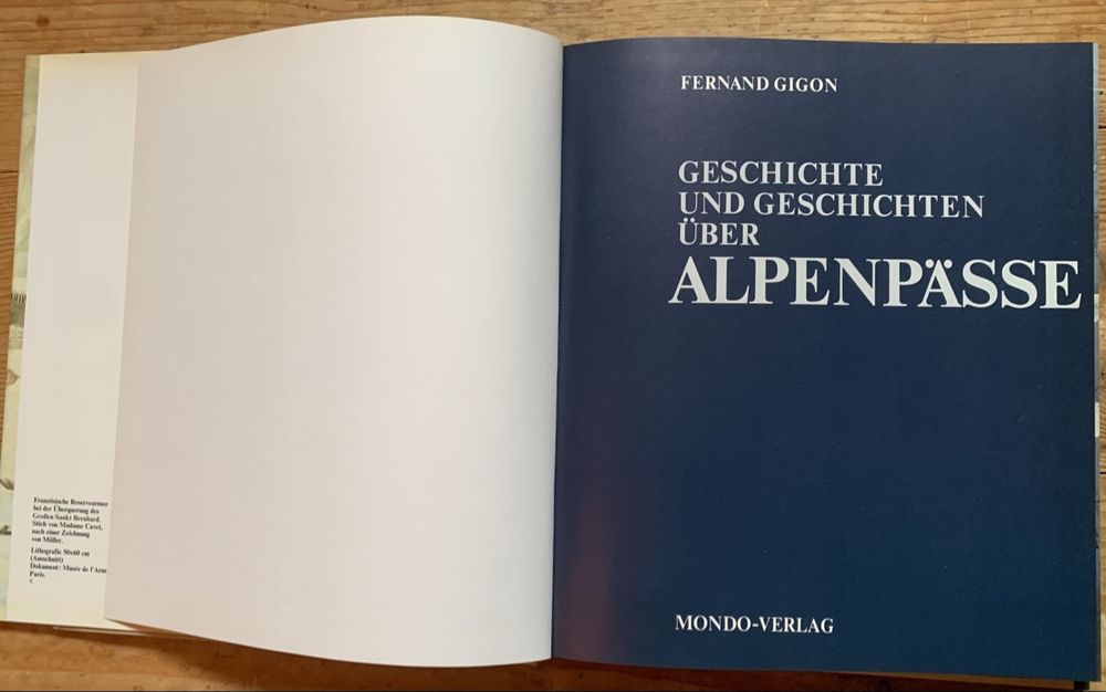 Buch Geschichte und Geschichten über Alpenpässe 2