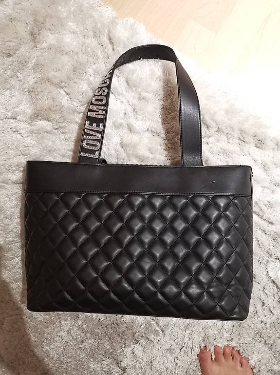 Moschino Borse: Love Moschino Shopper Tasche, Silber – Nuovo (secondo la descrizione) da Winterthur venduto da lor_5vlb 3