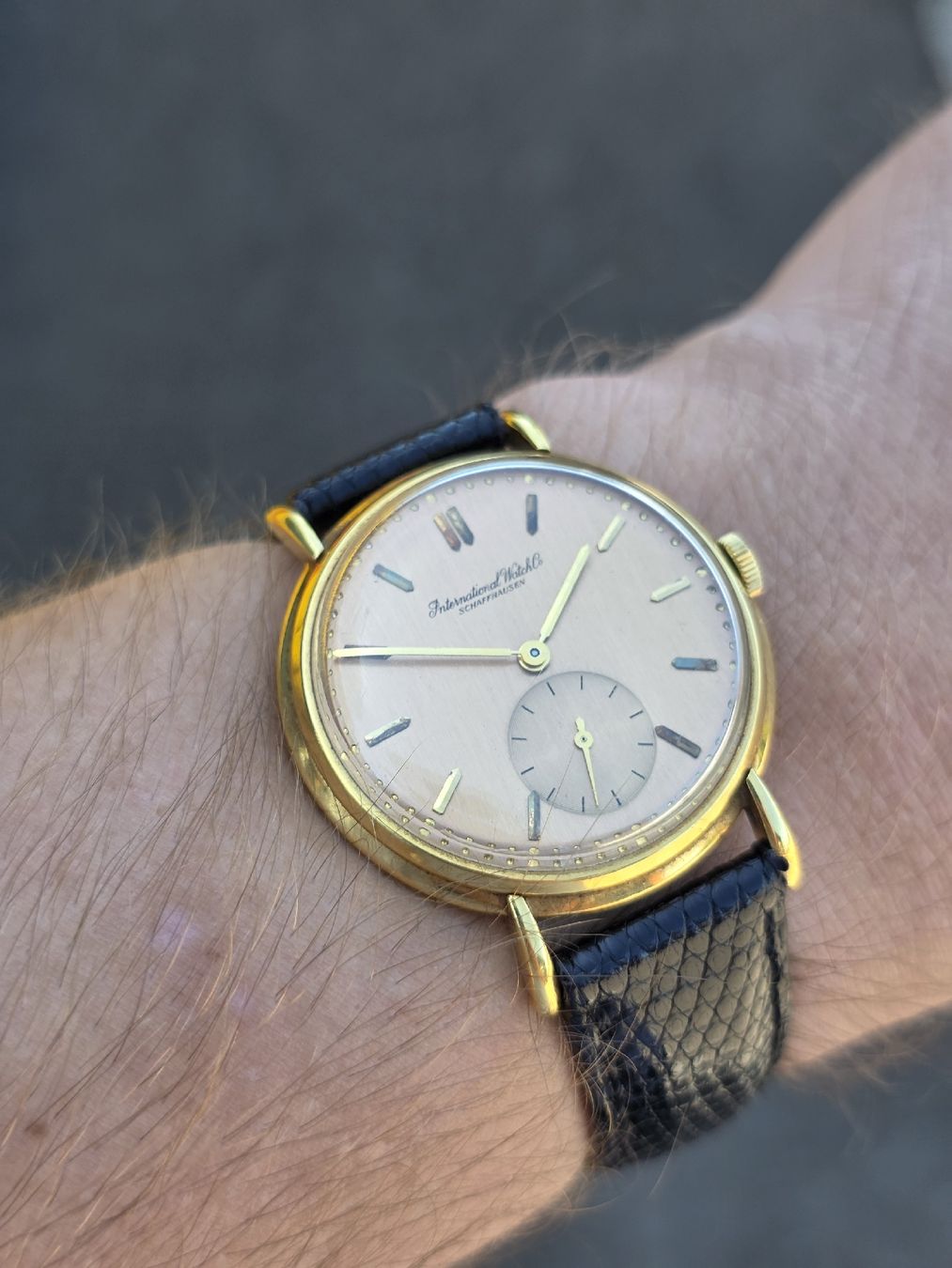 IWC Orologi: IWC Salomon Dial – Usato da Aesch BL venduto da Puga