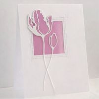 Neues Stanzschablonen-Set Tulpen