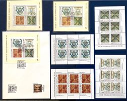 1984 Portugal FDC /  Block 46 Kleinbogensatz Azulejos **