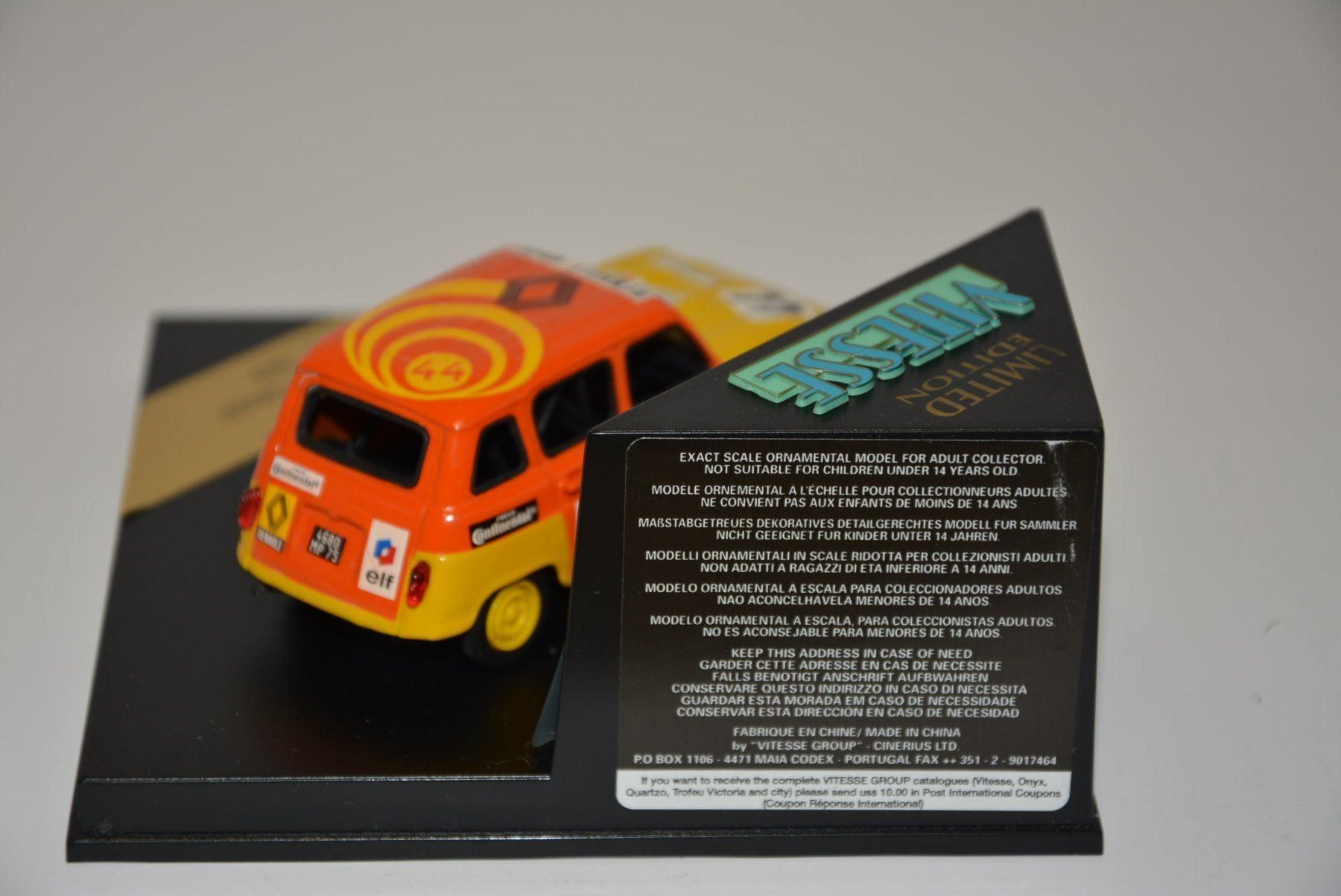 Renault Modellautos: Renault 4  Cross 1978  , Vitesse , 1:43 – Neu und originalverpackt aus Goldach von Feivel9 6