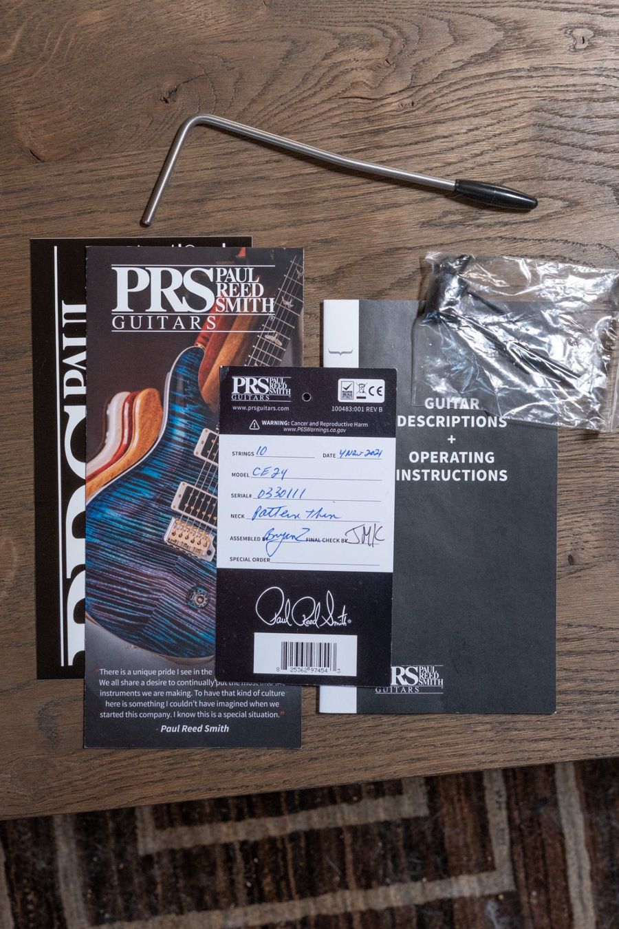 PRS Strumenti musicali: PRS CE24 CC (black sunburst) 2021 – Usato da Grand-Lancy venduto da JeanLukeSkywalker 9