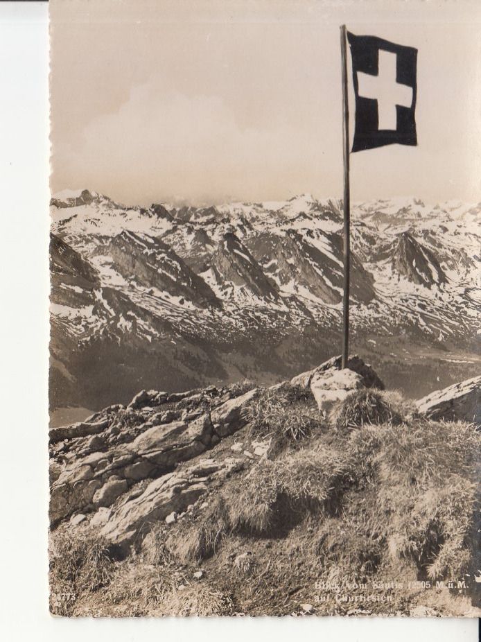 Cartoline postali: Säntis ca. 1950 – Usato da Bürglen TG venduto da StampGraf