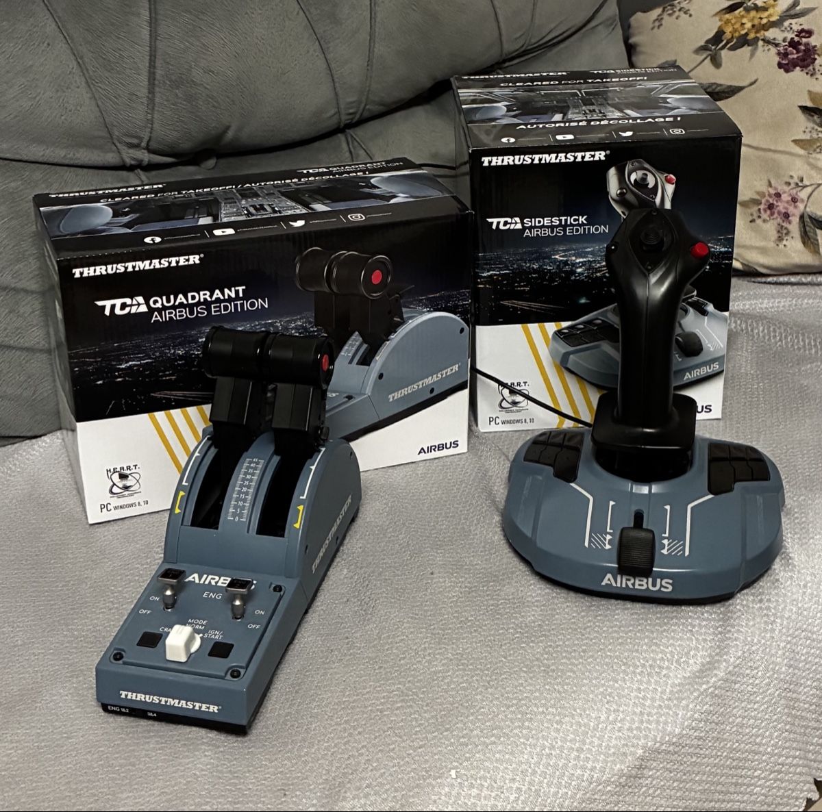 Thrustmaster Controller: Thrustmaster TCA Quadrant Sidestick Airbus Edition – Neu (gemäss Beschreibung) aus Renens VD von ali_gr2d