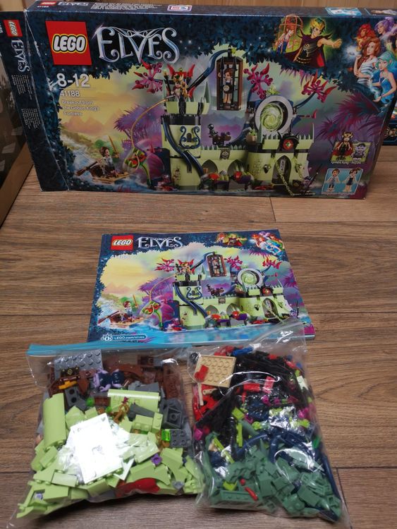 Lego Elves 41188 – L'évasion De La Forteresse Du Roi Gobelin, Neuf En Boîte