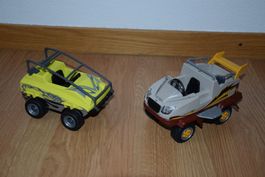 Playmobil 2x Amphibien Fahrzeug 8975 + 9364