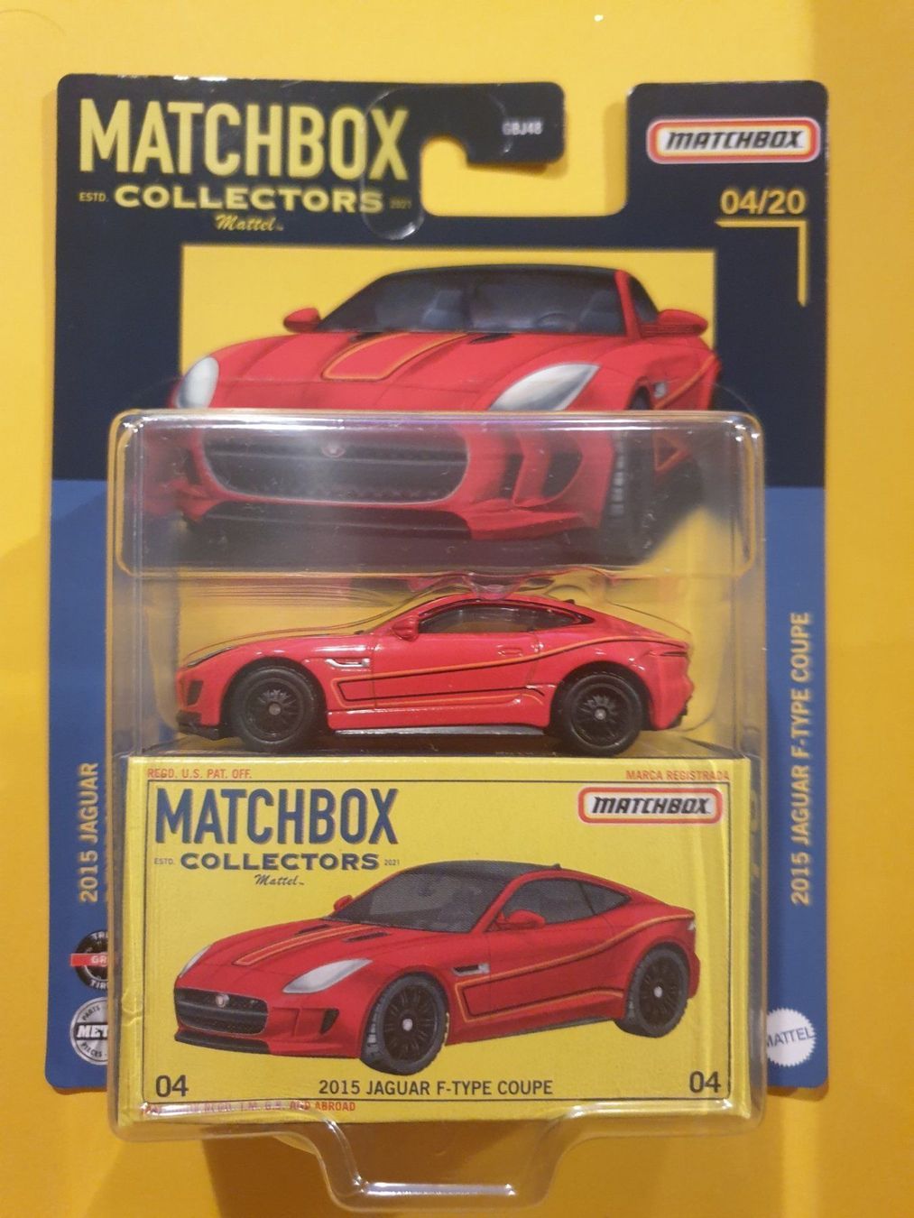 Matchbox Modellini d'auto: Matchbox 2015 JAGUAR F-TYPE COUPE – Nuovo e nell'imballaggio originale da Oftringen venduto da Rotor 1