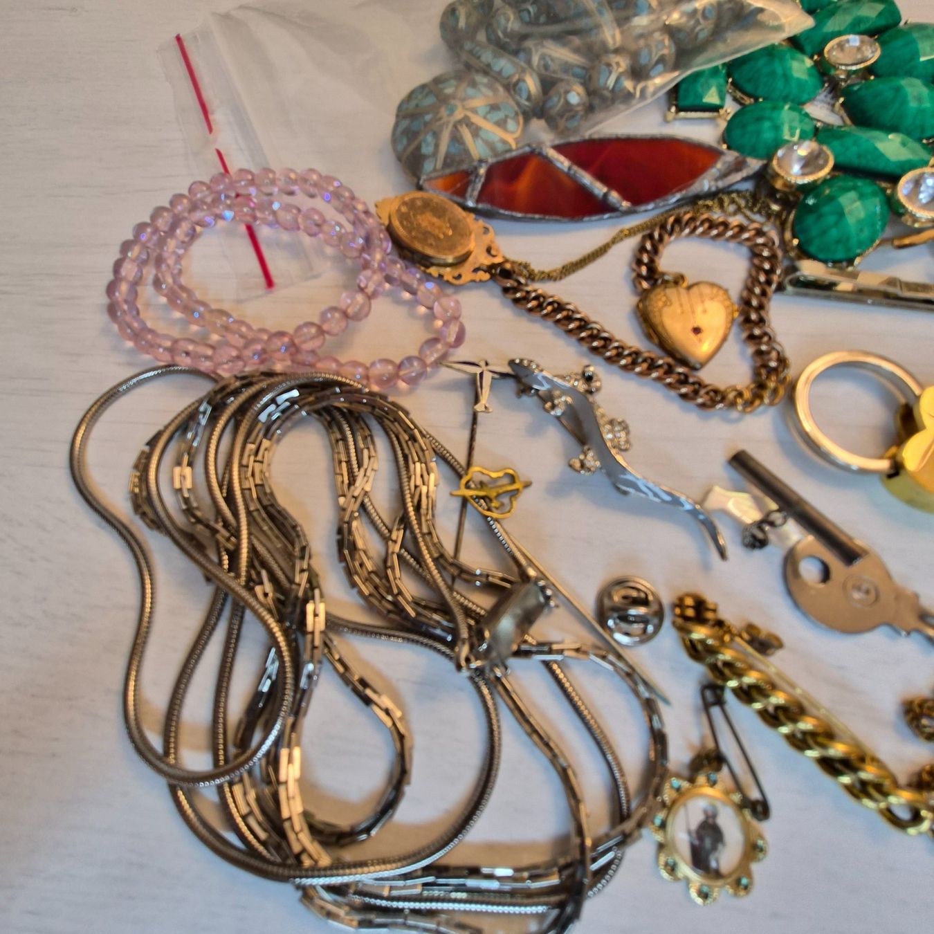 Altri gioielli: Lot Bastel und Modeschmuck - 33 – Usato da Zürich venduto da dia_65d6 2