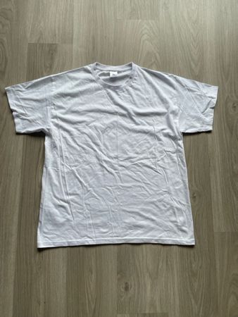 Weisses T-Shirt, ideal für den Sommer, Grösse XL