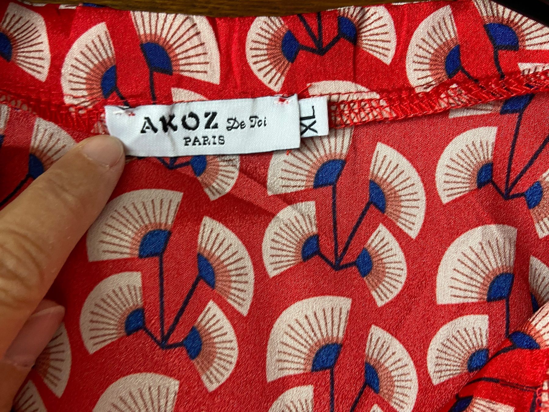 Kleider: AZOZ de Toi - Summer Robe Rouge - XL – Neu (gemäss Beschreibung) aus Chardonne von teenyweeny 1