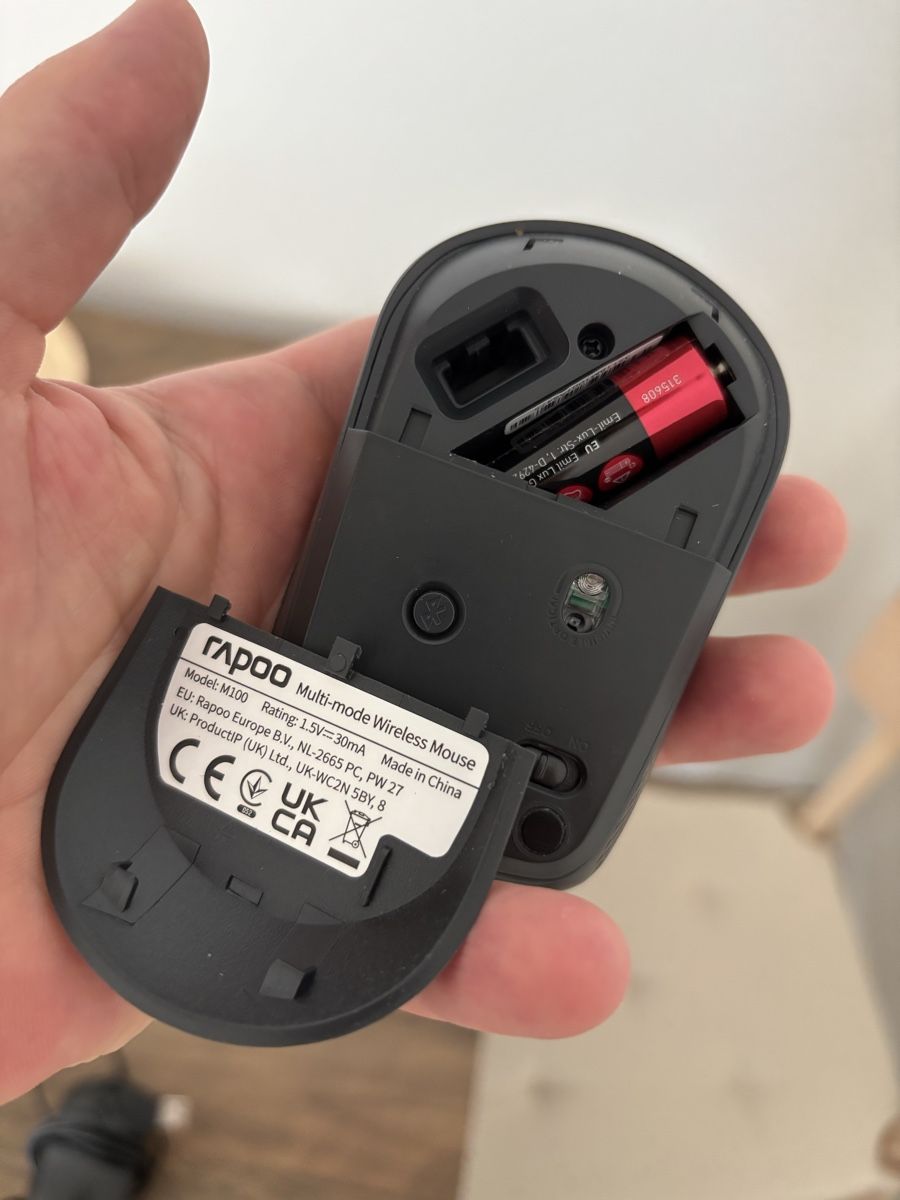 Rapoo Maus: Rapoo Wireless Maus dunkelgrau + USB-Maus gratis – Gebraucht aus Trimbach von fro_2ztm 2