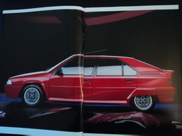 Prospekt Citroën BX mit BX GTI 4WD / BX 16V / Break von 1989