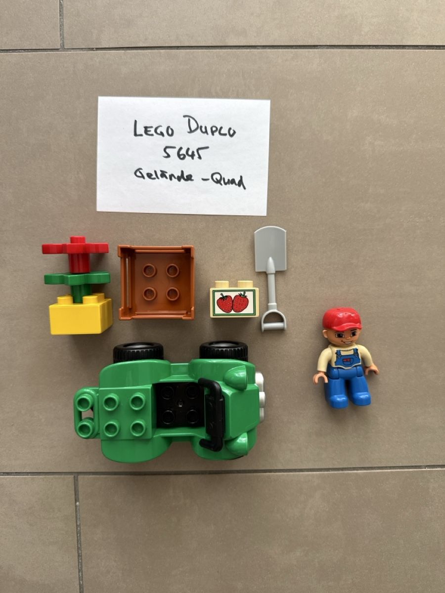 Lego Giocattoli: LEGO Duplo 5645 Gelände-Quad  – Usato da Schwerzenbach venduto da Chris1