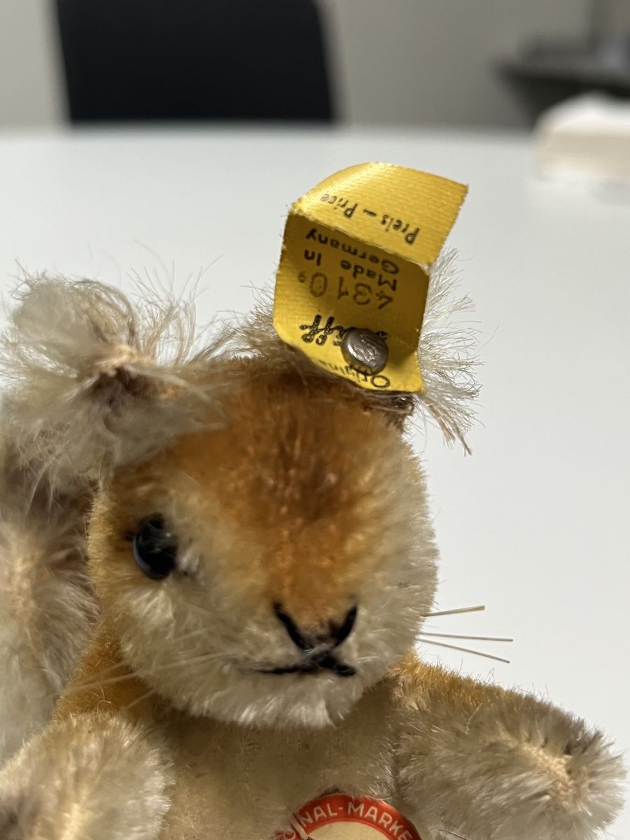 Steiff Spielzeuge: Steiff Eichhörnchen Possy Art. Nr. 4310 ca 10cm – Gebraucht aus Dietikon von cre8different 1
