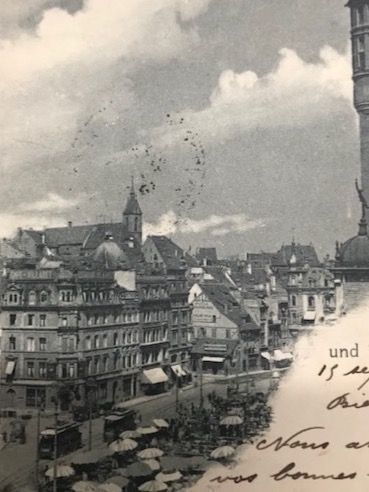 Cartoline postali: 2 alte Postkarten von Basel, beschriftet – Usato da Basel venduto da romaz61 5