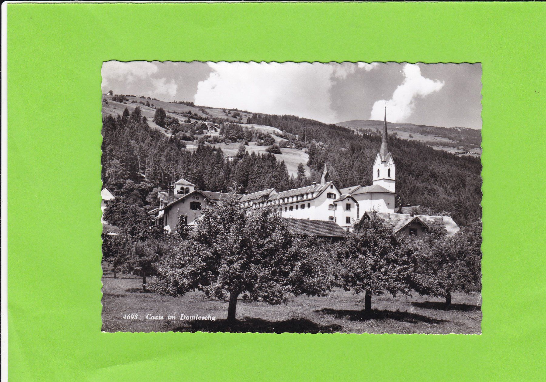 Cartoline postali: Cazis im Domleschg-Feldpost – Usato da St. Peterzell venduto da neckertal
