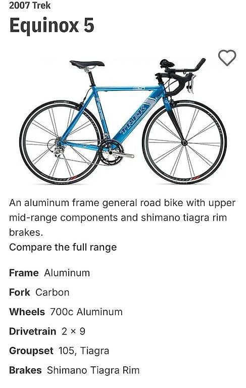 Biciclette: TREK EQUINOX - Tri series – Usato da Baden venduto da miavenda