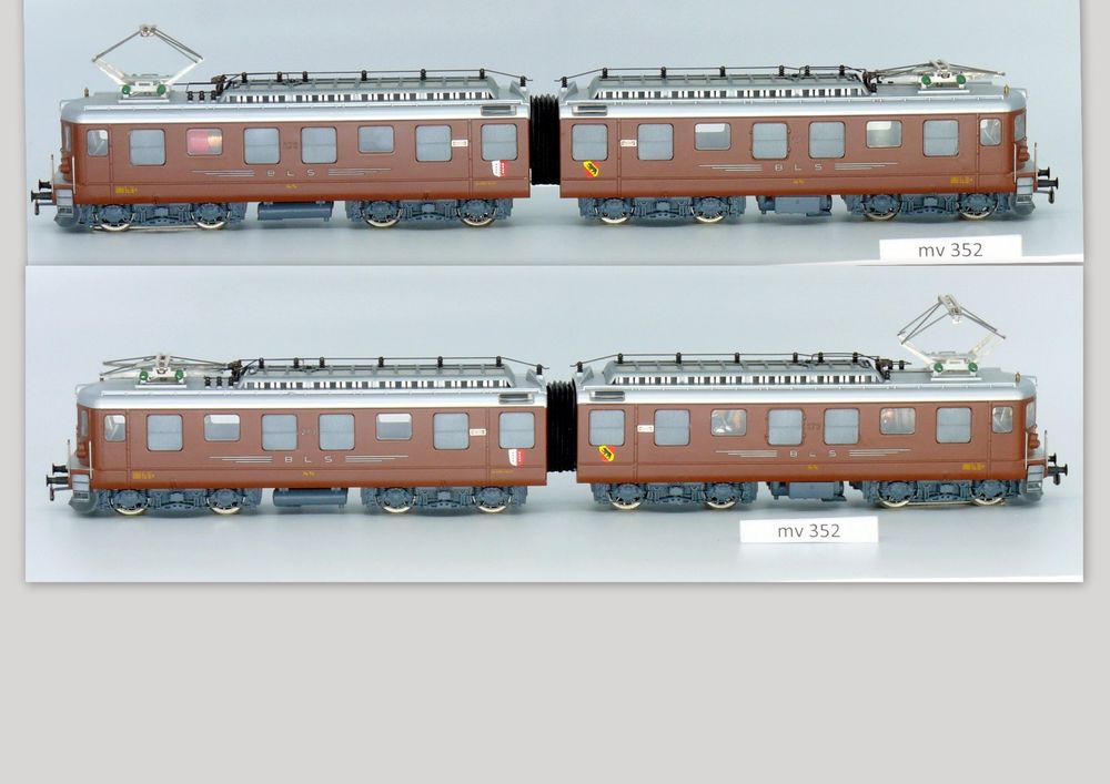 HAG Nr. 240 BLS Ae 8/8 Doppellokomotive AC analog (Gebraucht) in