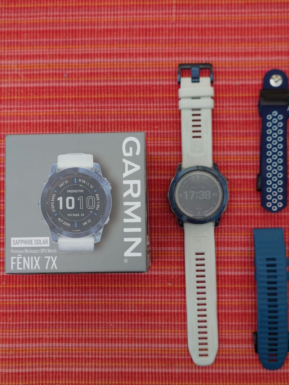Garmin Smartwatch: Garmin Fenix 7X Saphire Solar – D'occasion à Marly par Mbx5