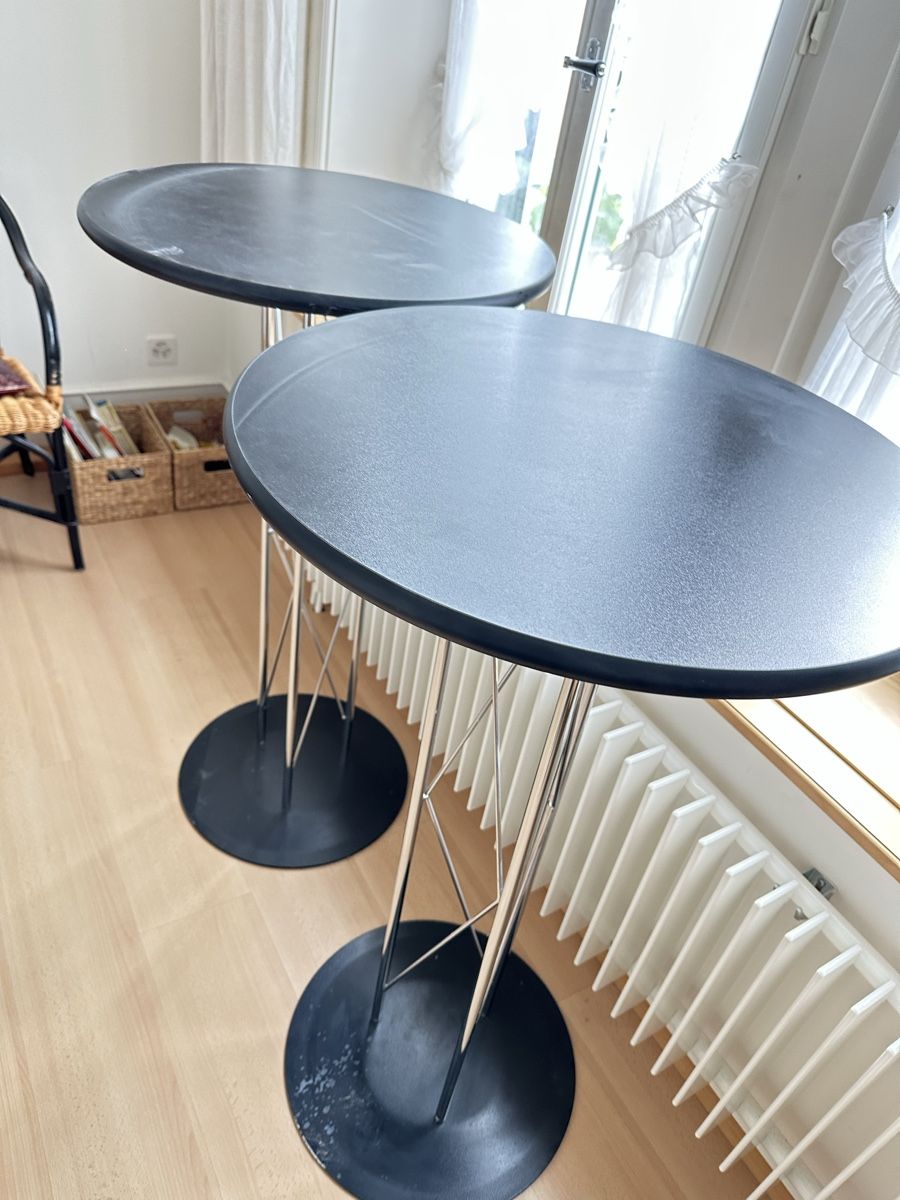 Set di tavolo e panche: Top Design Bistrostehtisch 605mm – Usato da Goldach venduto da toverlani64 1