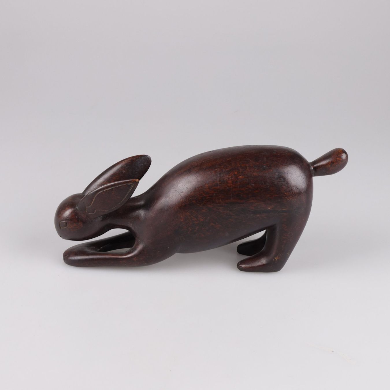 Sculture & Statue: Runder Hase - Holzfigur – Usato da Volketswil venduto da brockipfannenstil 1