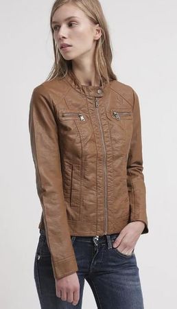NEU - Jacke Marke ONLY Kunstleder - Übergangsjacke - 38