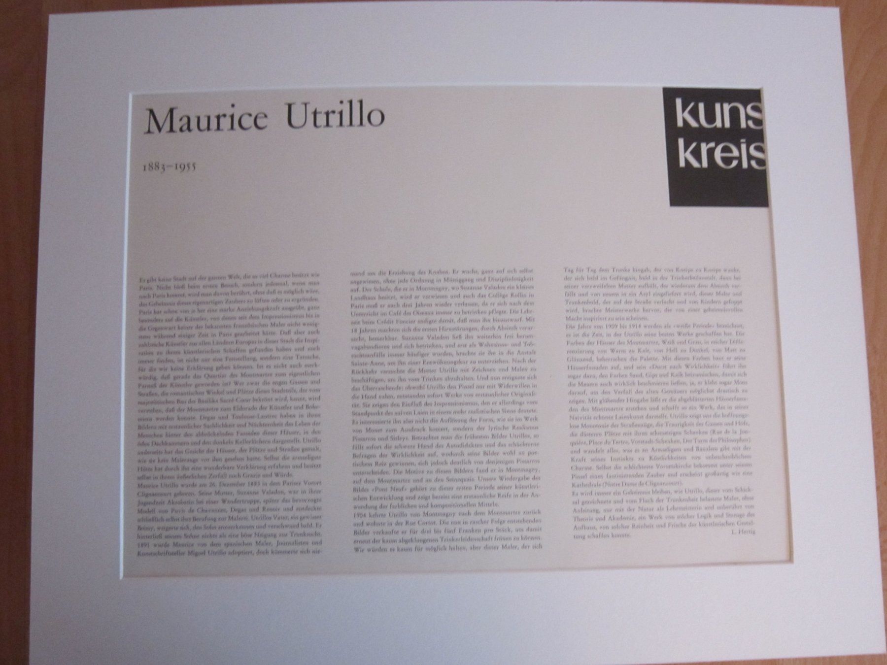 Foto & Immagini: 6 x Maurice UTRILLO Bilder – Nuovo (secondo la descrizione) da Oberwil BL venduto da Kompa 6