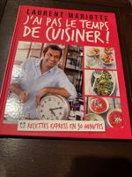 Livre Laurent Mariotte PAS LE TEMPS CUISINER