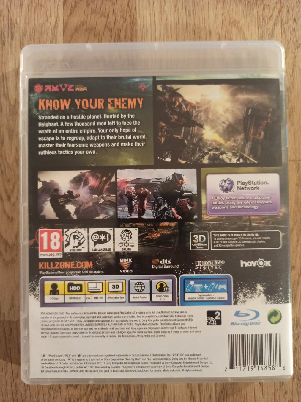 Giochi: killzone 3 PS3 - TOP – Usato da Oberweningen venduto da mar_87mx 1