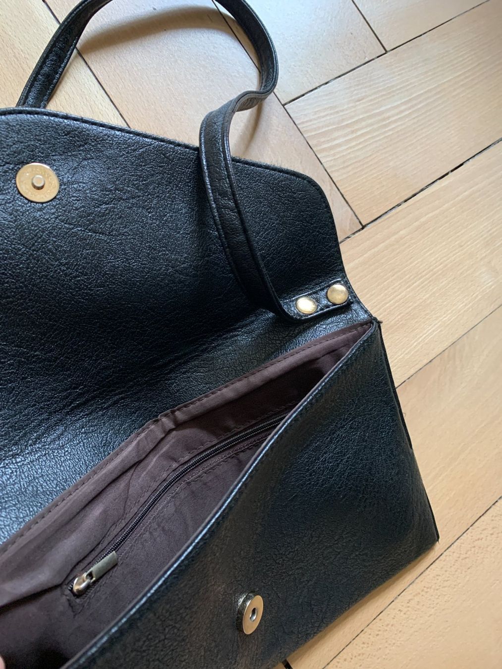 Sacs femmes: Umhängetasche schwarz mit Kunstfell – D'occasion à Zürich par Diazaio 2