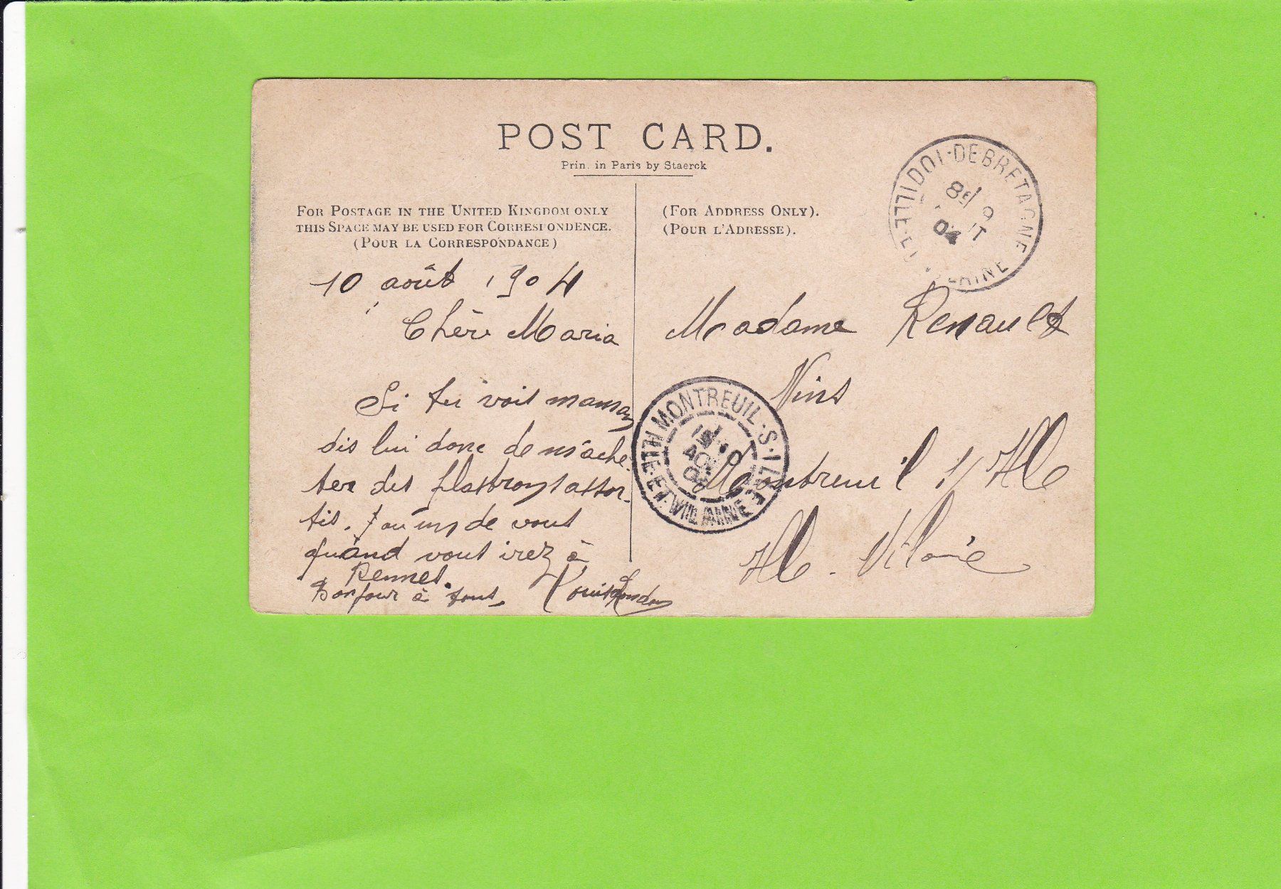 Cartoline postali: La Léman-Villeneuve-Dampfschiff – Usato da St. Peterzell venduto da neckertal 1