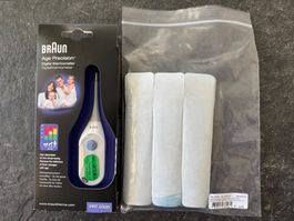 Fieberthermometer plus Schutzhüllen