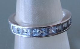 Topas Silber 925 Fingerring Gr. 60