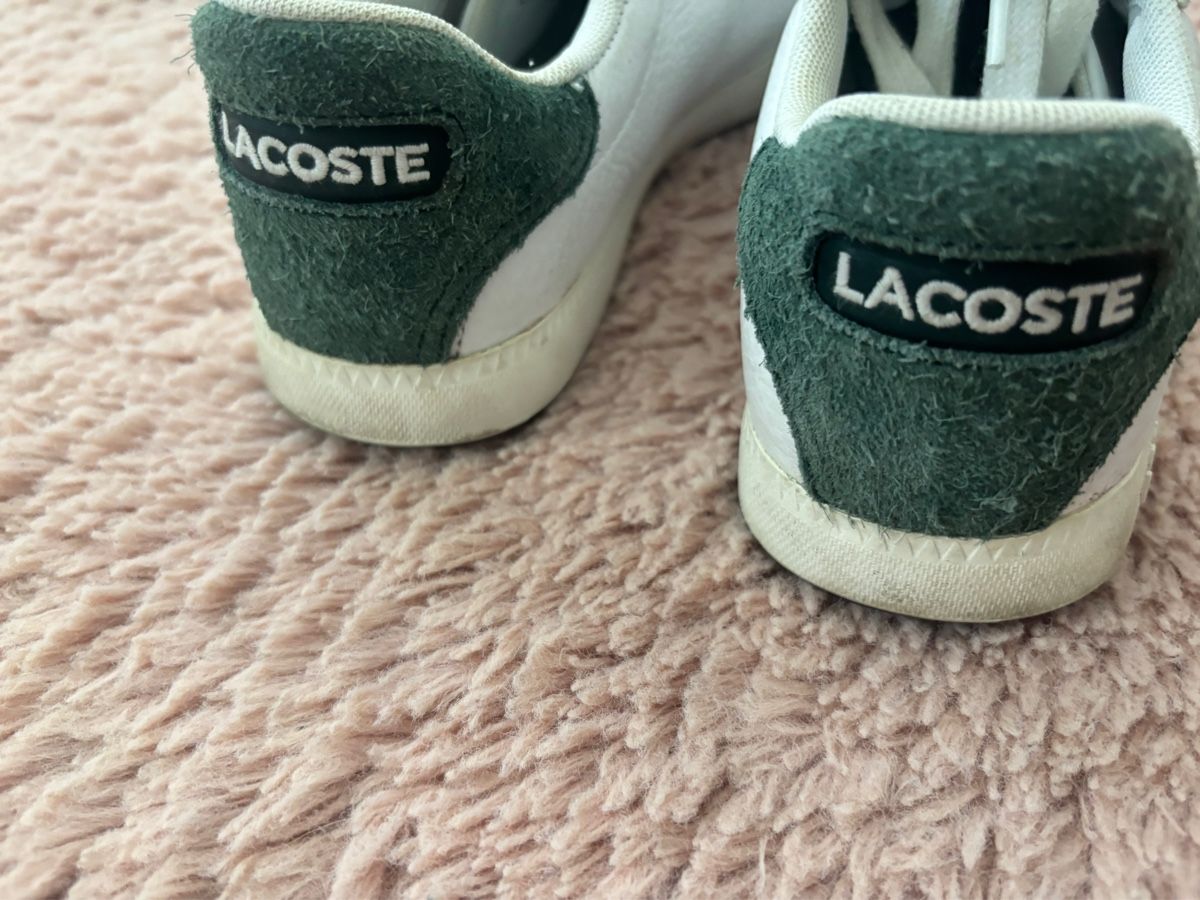 Lacoste Scarpe da donna: Lacoste Sneaker Weiss Leder/Wildleder Gr. 36 – Usato da Tann venduto da Dina.q 1