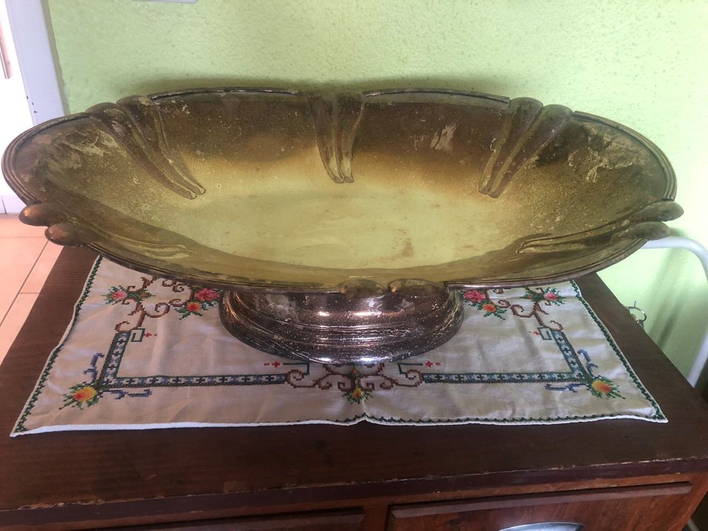 Grosse Antike Präsentir - Platte | Kaufen auf Ricardo