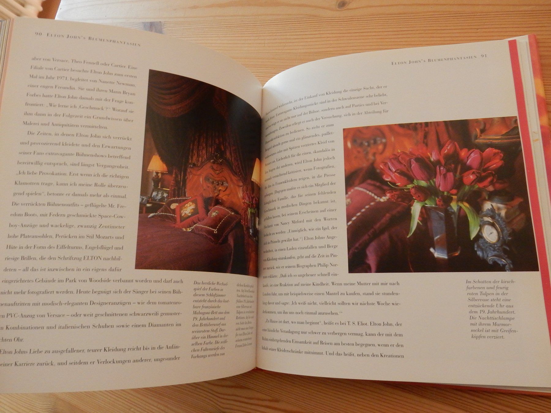 Libri: Buch Gartenbuch: Elton John's Blumenphantasien Interior – Usato da Jona venduto da JOberg_25 6